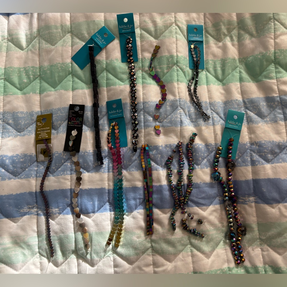 Colorful Beaded Jewelry Set